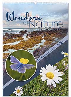 Wonders of Nature Wall Calendar from the Brune Collection